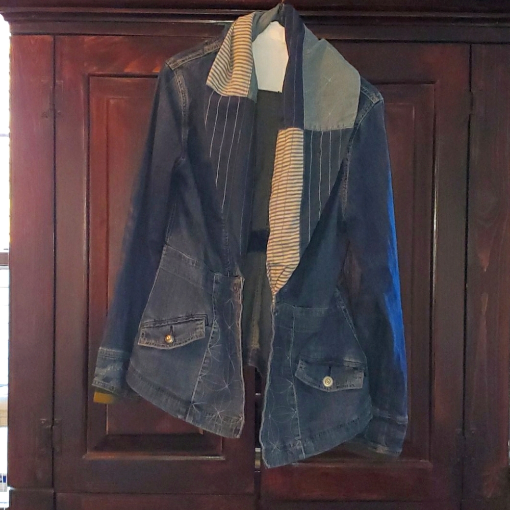 Anthropology Holding Horses denim jacket